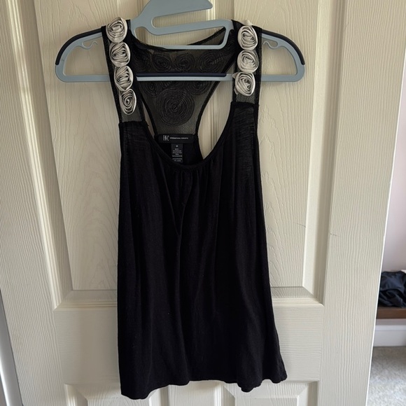 INC International Concepts Women's Tank Top in Black and Yellow - Picture 2 of 5